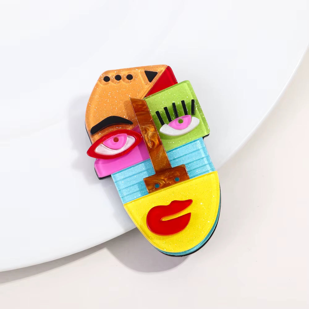 Artsy Chaos Character Pin