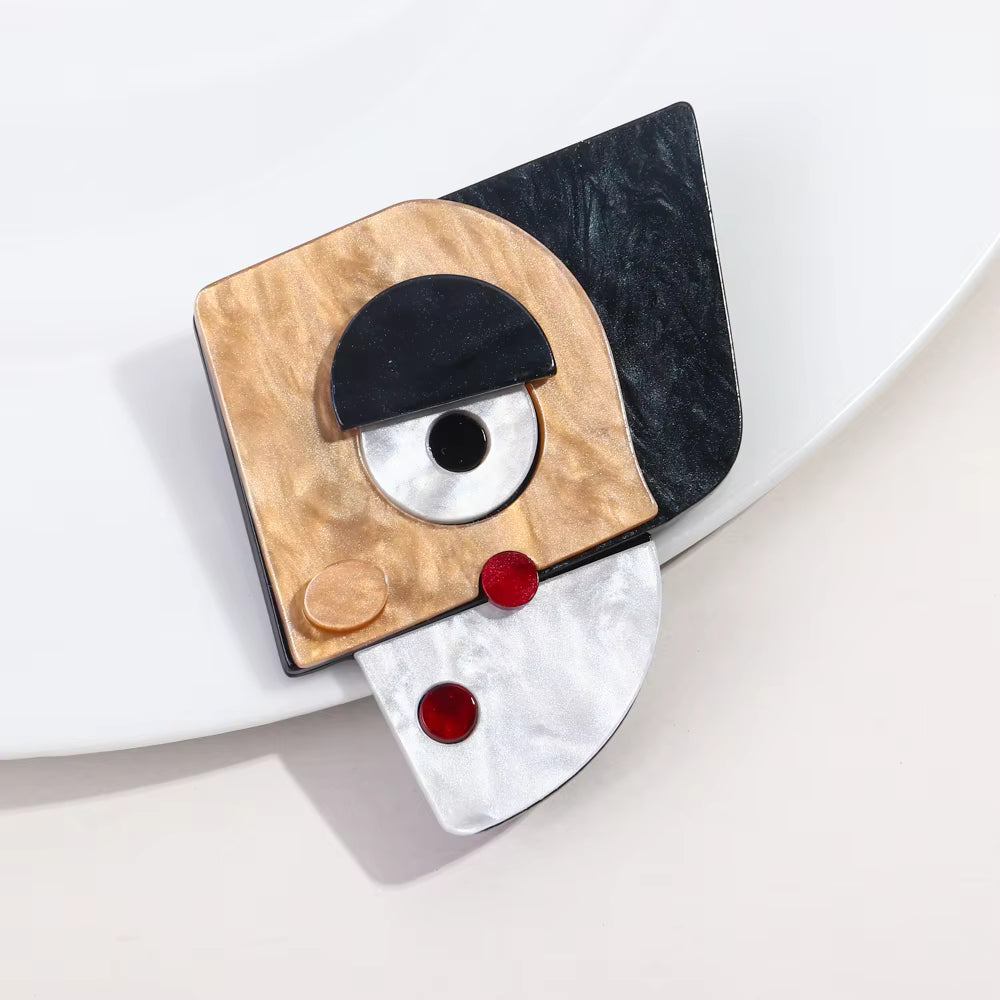 Unhinged Little Face Pin
