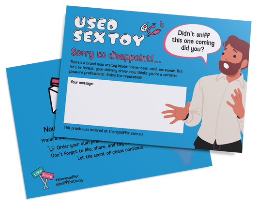 Used Sex Toy Prank Mail
