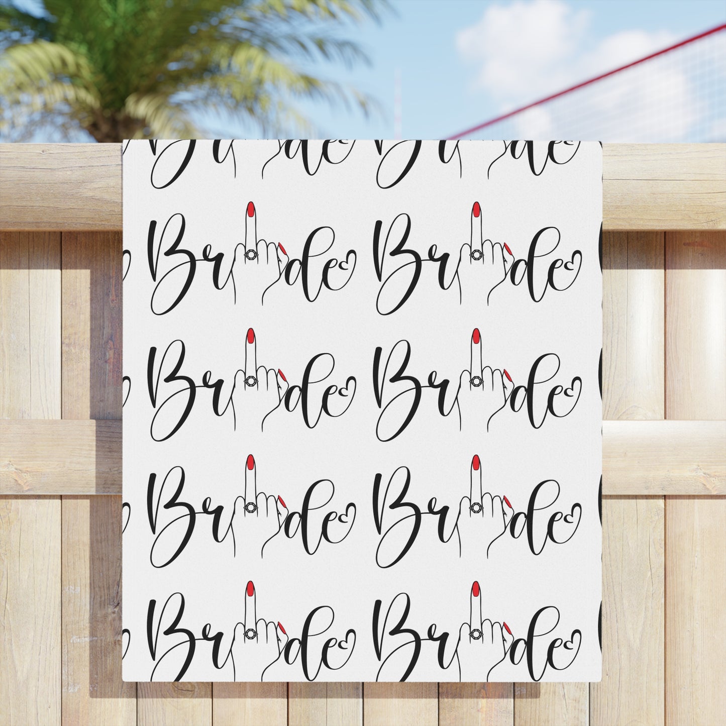 Bride - Beach Towel