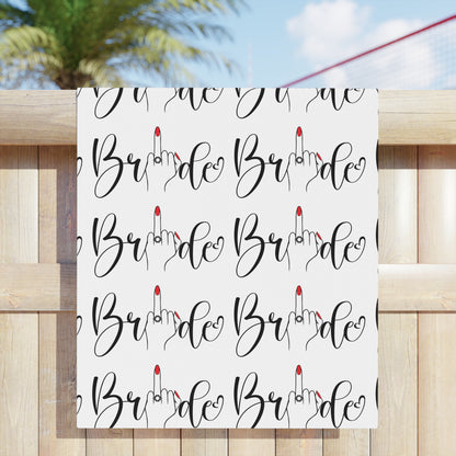 Bride - Beach Towel