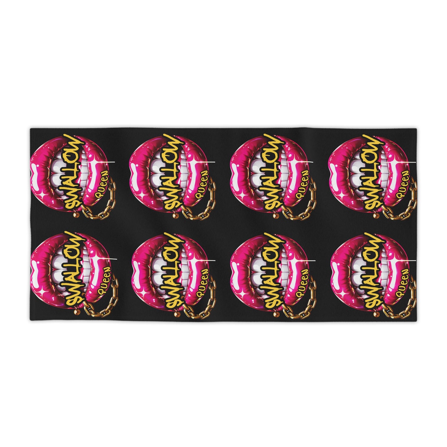 Sassy Beach Towels with 'Swallow Queen' Design, Fun Poolside Essentials, Vibrant Towel for Summer, Gift for Beach Lovers, Trendy [...]