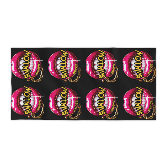 Sassy Beach Towels with 'Swallow Queen' Design, Fun Poolside Essentials, Vibrant Towel for Summer, Gift for Beach Lovers, Trendy [...]