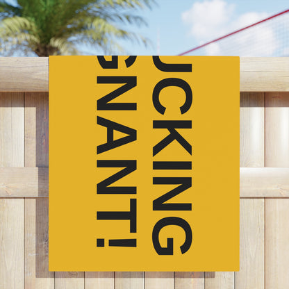 I'm Fucking Pregnant - Beach Towel