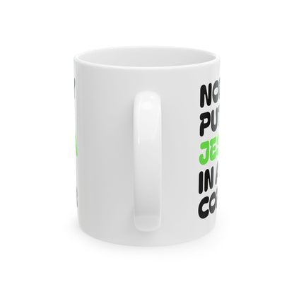 Nobody Puts Jessica in a Corner Ceramic Mug | Funny Gift for Jessica | Coffee Mug | Home Decor | Unique Birthday Gift
