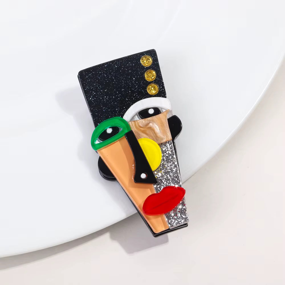 Weird But Cute Face Pin