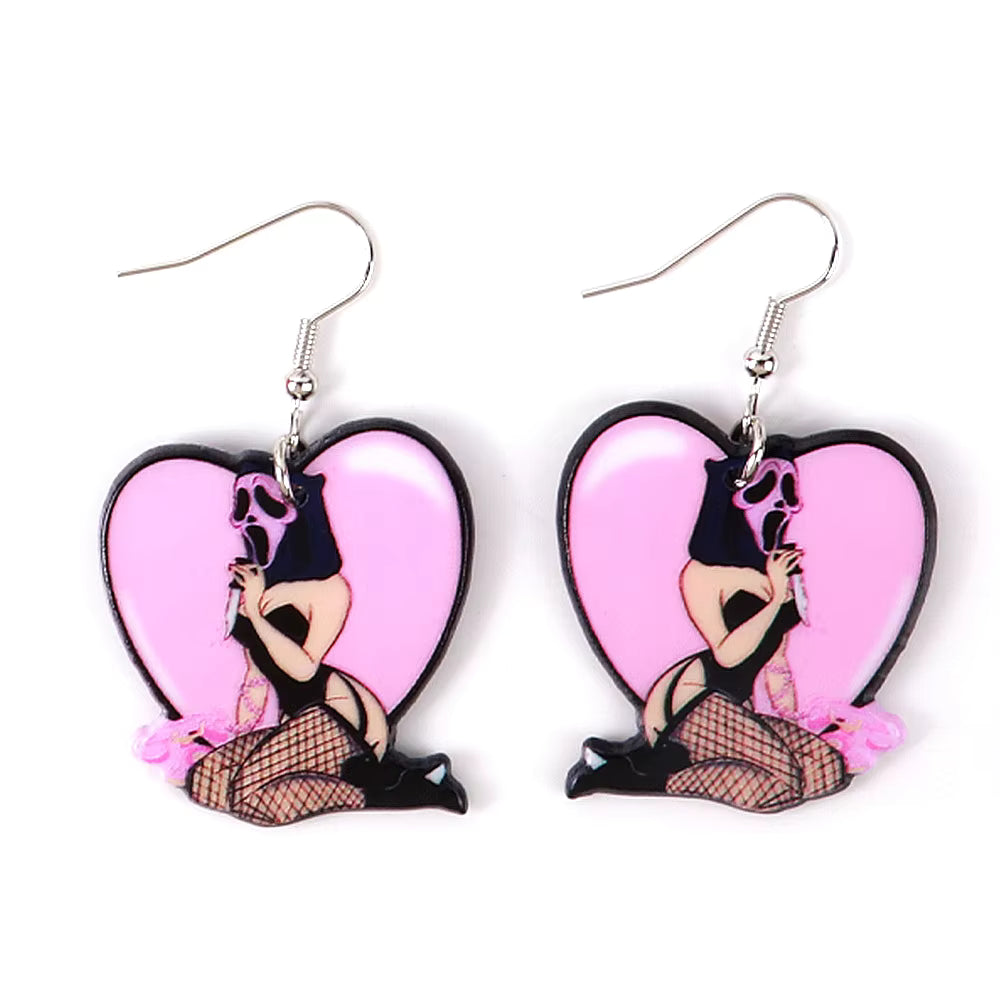 Main Character Energy Girl Earrings