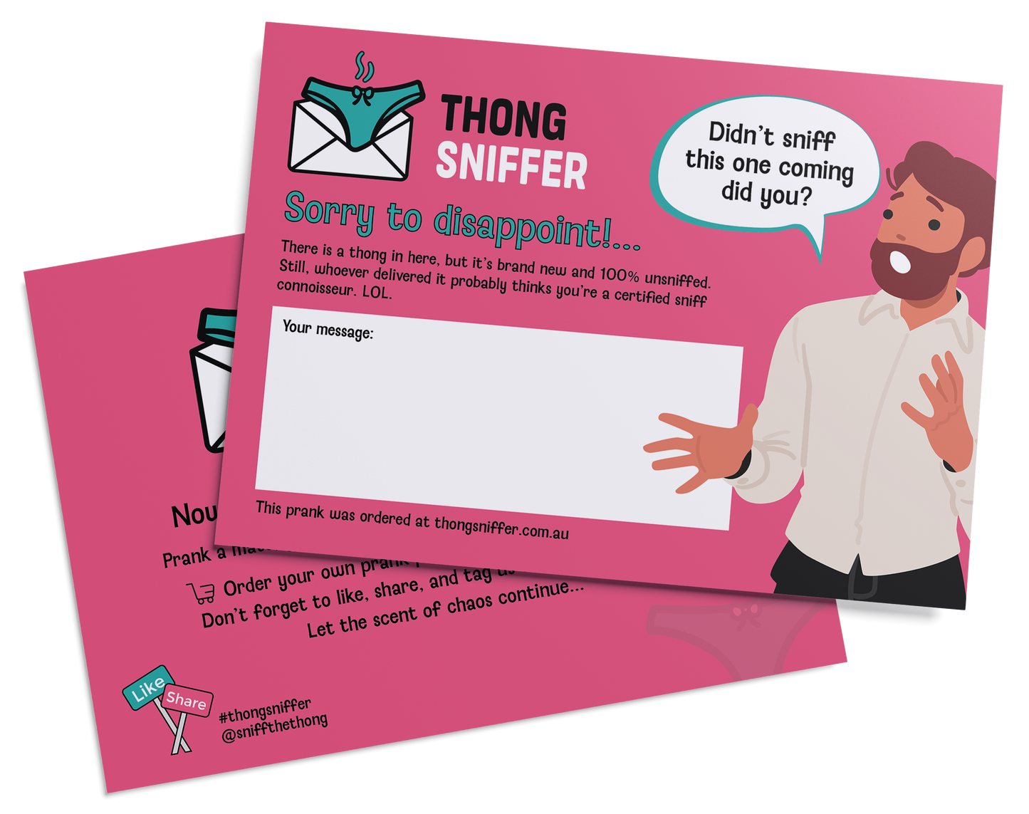 Used Undies Prank Mail