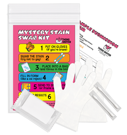Mystery Stain Swab Kit Prank