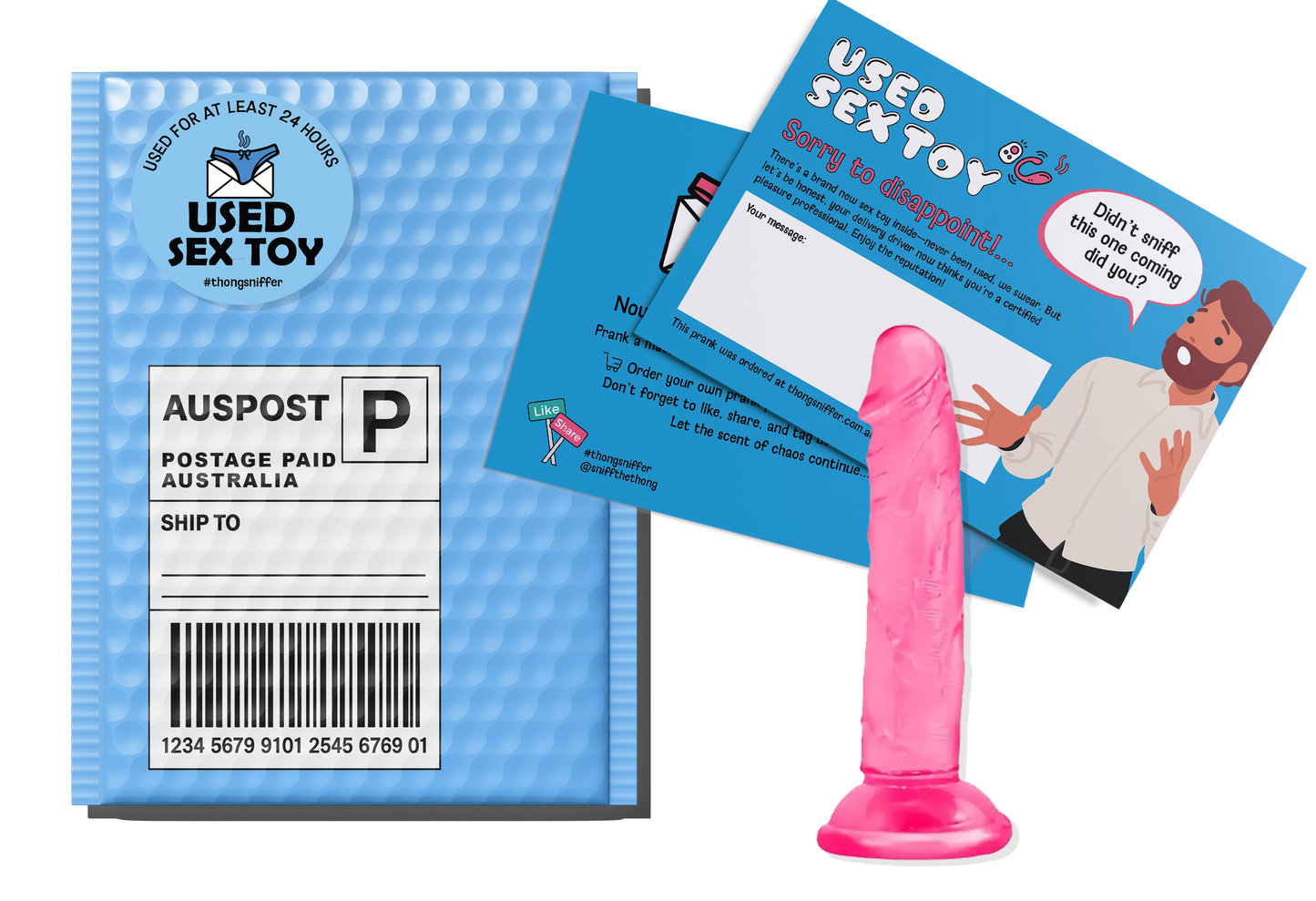 Used Sex Toy Prank Mail