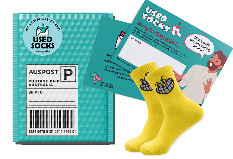 Used Socks Prank Mail