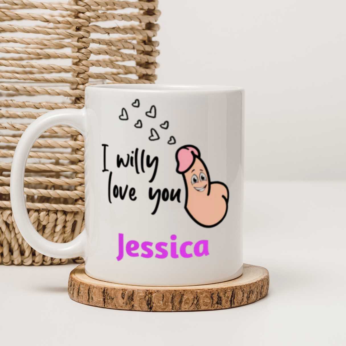 I willy love you Personalised Mug