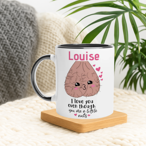 A Little Nuts Personalised Mug